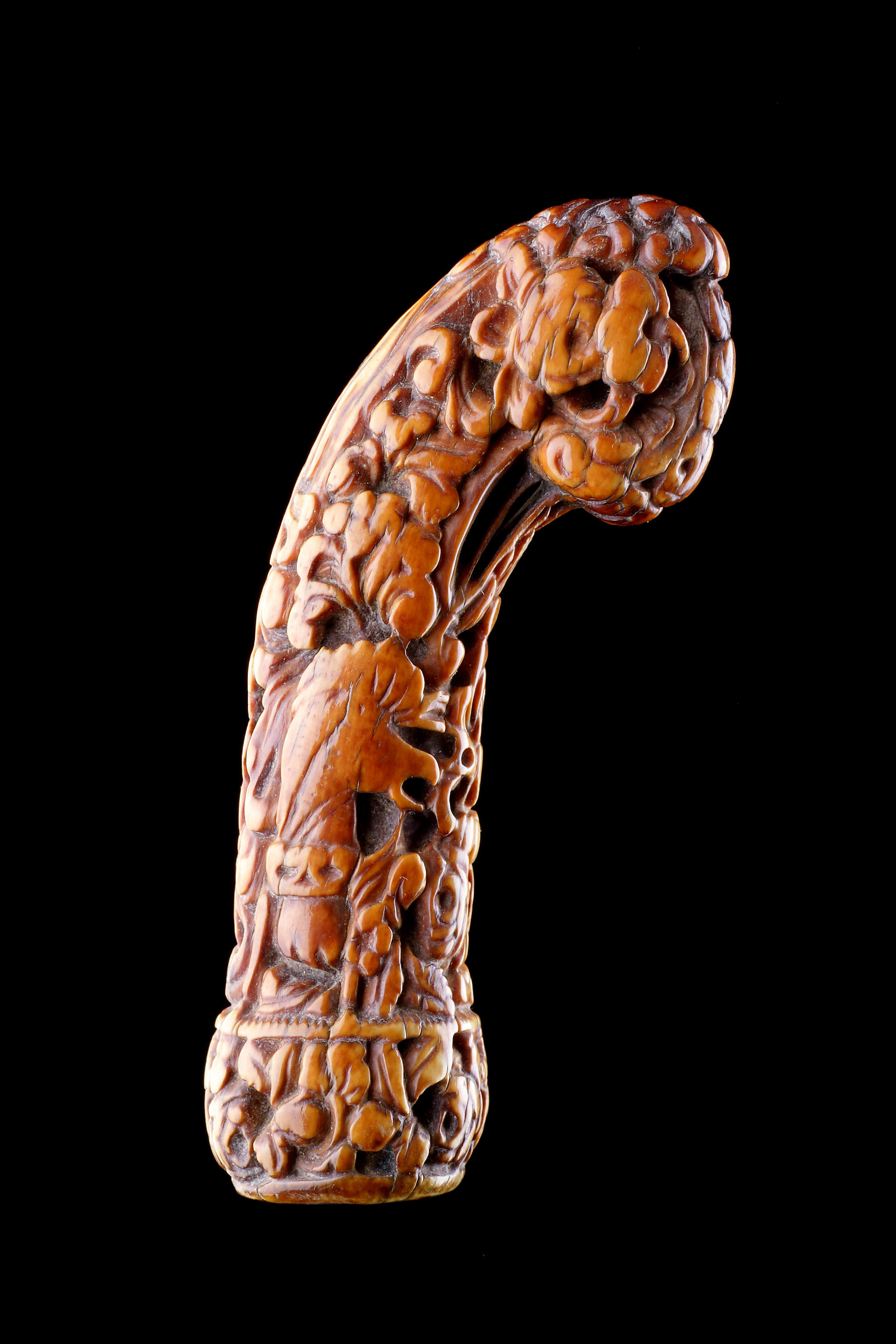 Indonesian Javanese Ivory Kris Handle